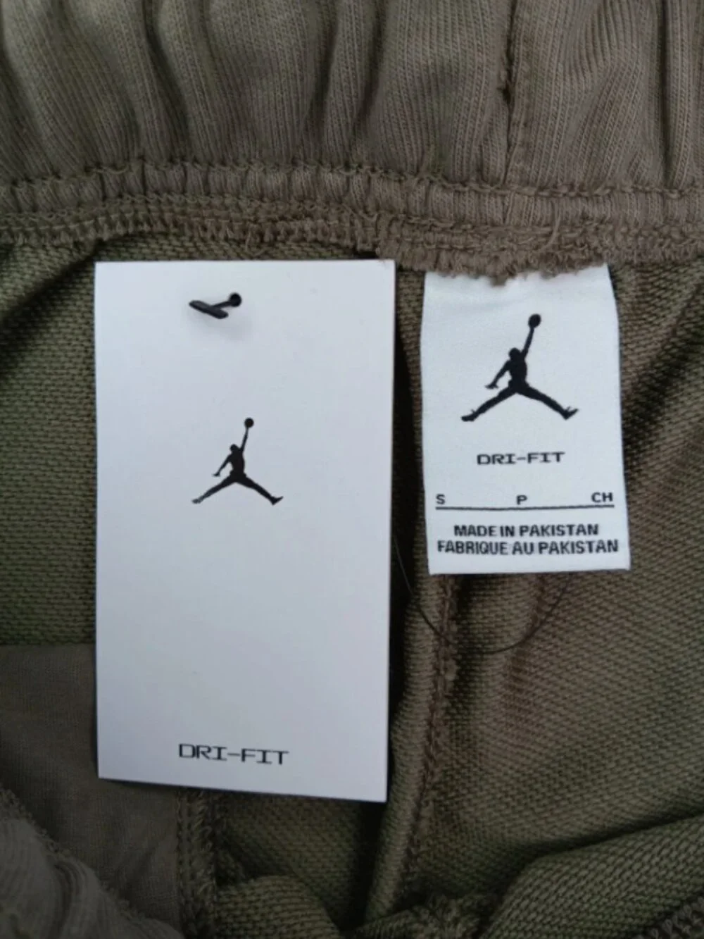Jordan Sport Crossover Dri-FIT Fleece Pants Men’s Small Tan FV8608-040 NWT